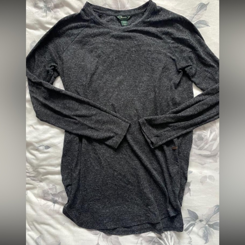 ROOTS | Grey Long Sleeve Tee